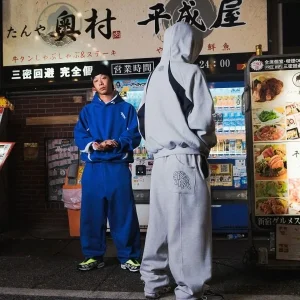 A Mertra Tracksuit Blue & Grey