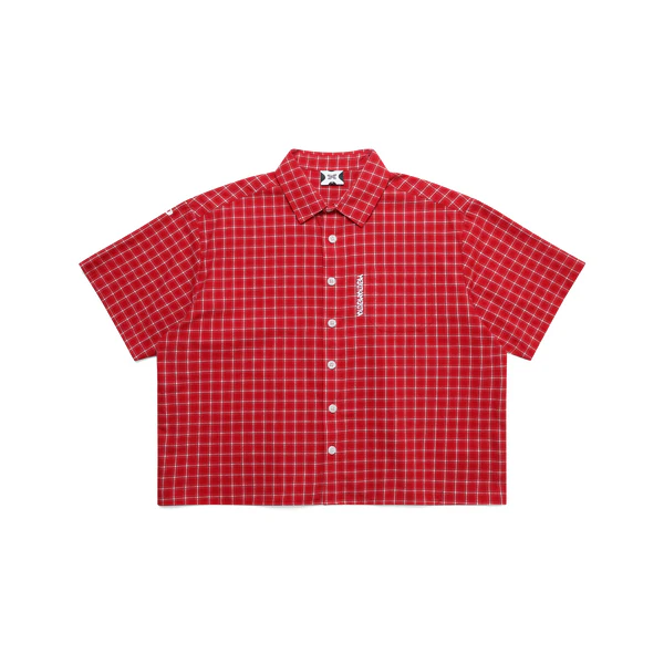 A Plaid Shirt (Red) – MERTRAMERTRA A Plaid Shirt (Red) – MERTRAMERTRA