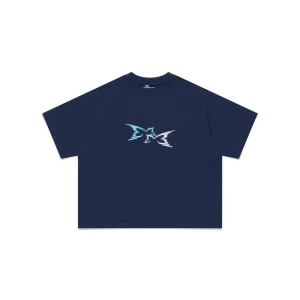 Mertra 3D Logo Tee (Navy)