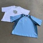 Mertra Hoodie Shirt Blue & Sky Blue Buy One Get One Free