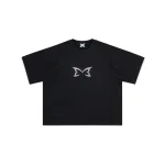Mertra Layered Mesh Jersey (Black)