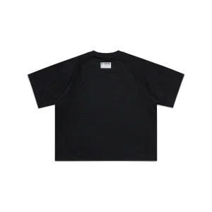 Mertra Layered Mesh Jersey (Black)
