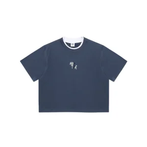 Mertra Mertra T Shirt Navy Blue