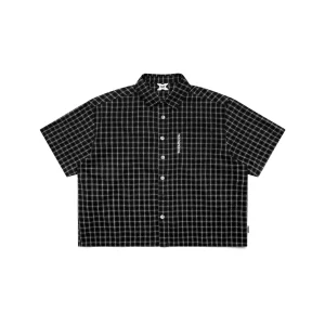 Mertra Plaid Shirts (Black)