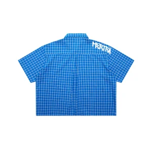 Mertra Plaid Shirts (Lapis)